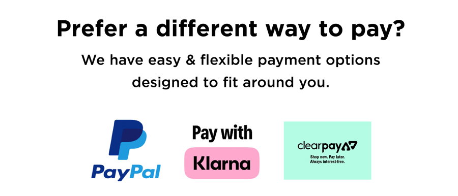 Payment options available 