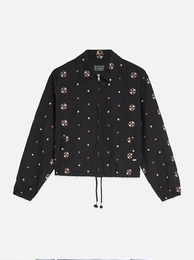 Embroidered Cotton Jacket