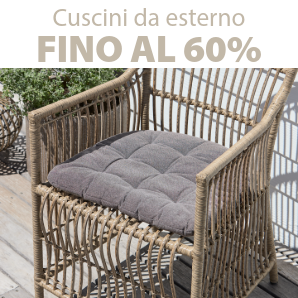 Risparmia fino al 60% su molti cuscini da esterno