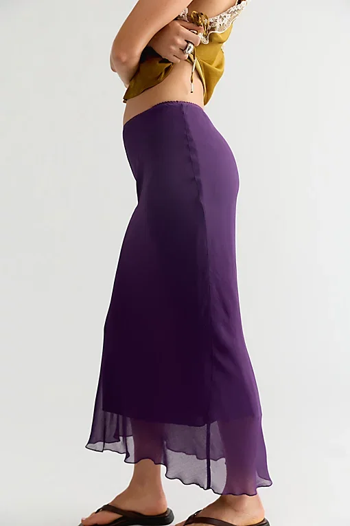 Fp One Chloe Solid Maxi Skirt
