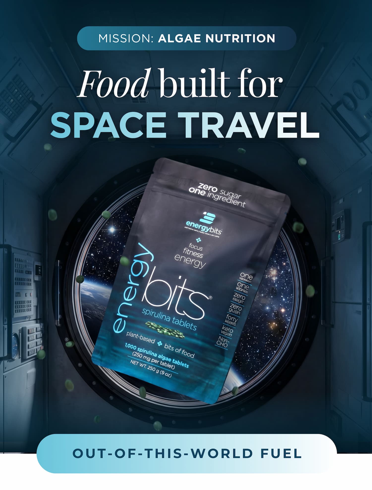 Food built for space travel.