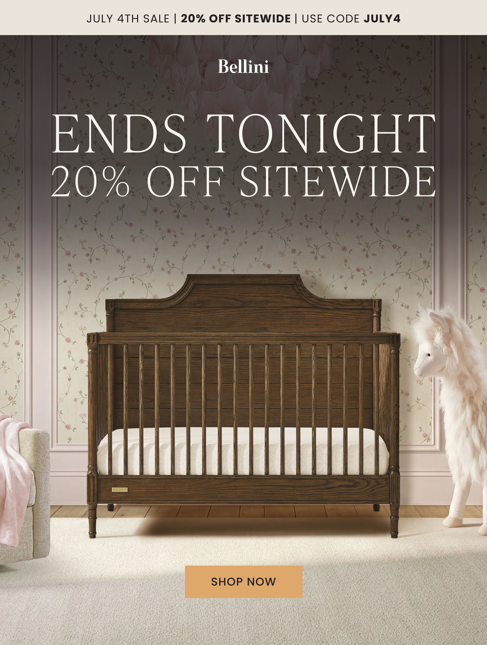 July 4th Sale 20% Off Sitewide