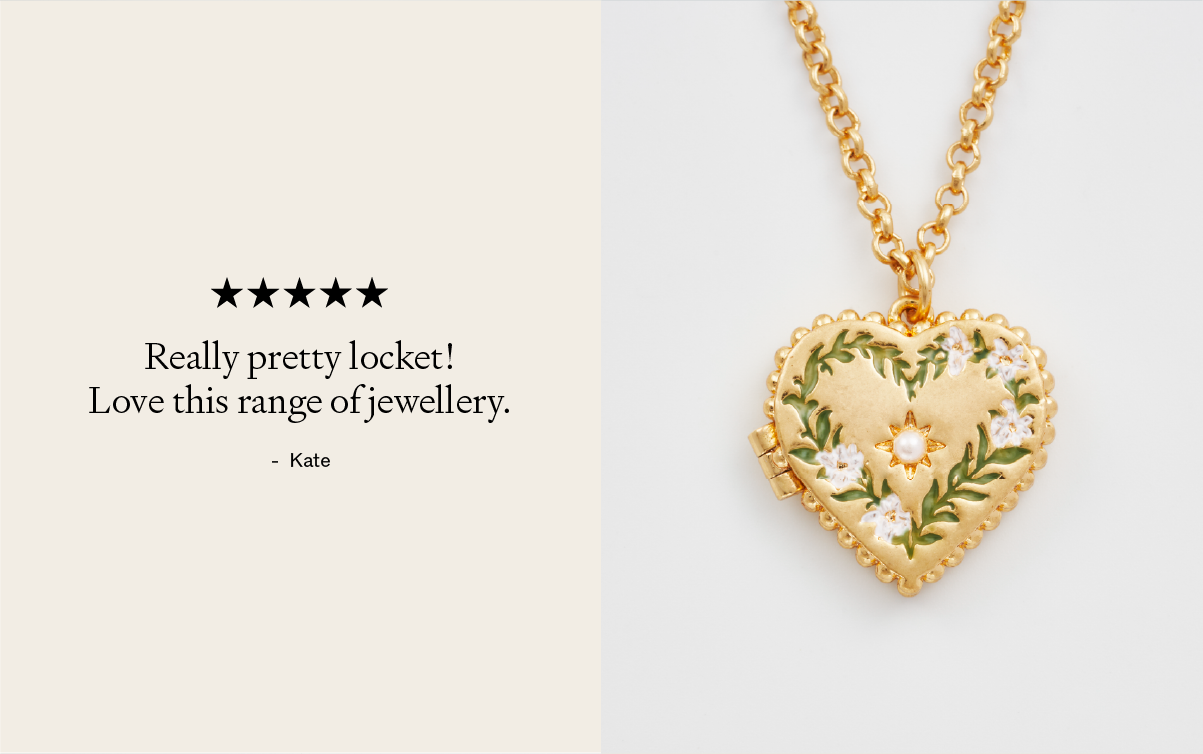 Jasmine locket