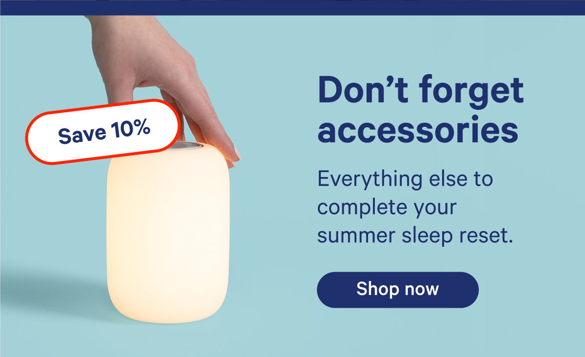 Dont forget the accessories