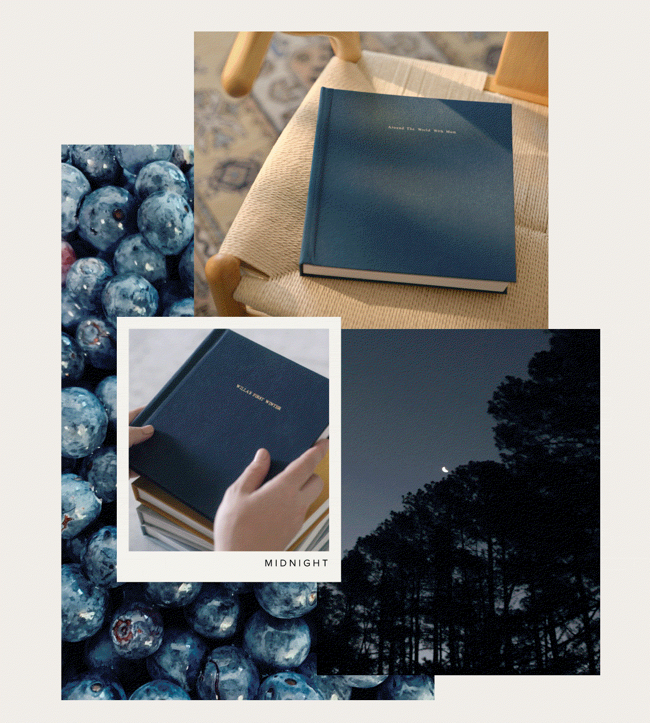 Summer's favorite fabric, wrapped around our fan-favorite photo books.