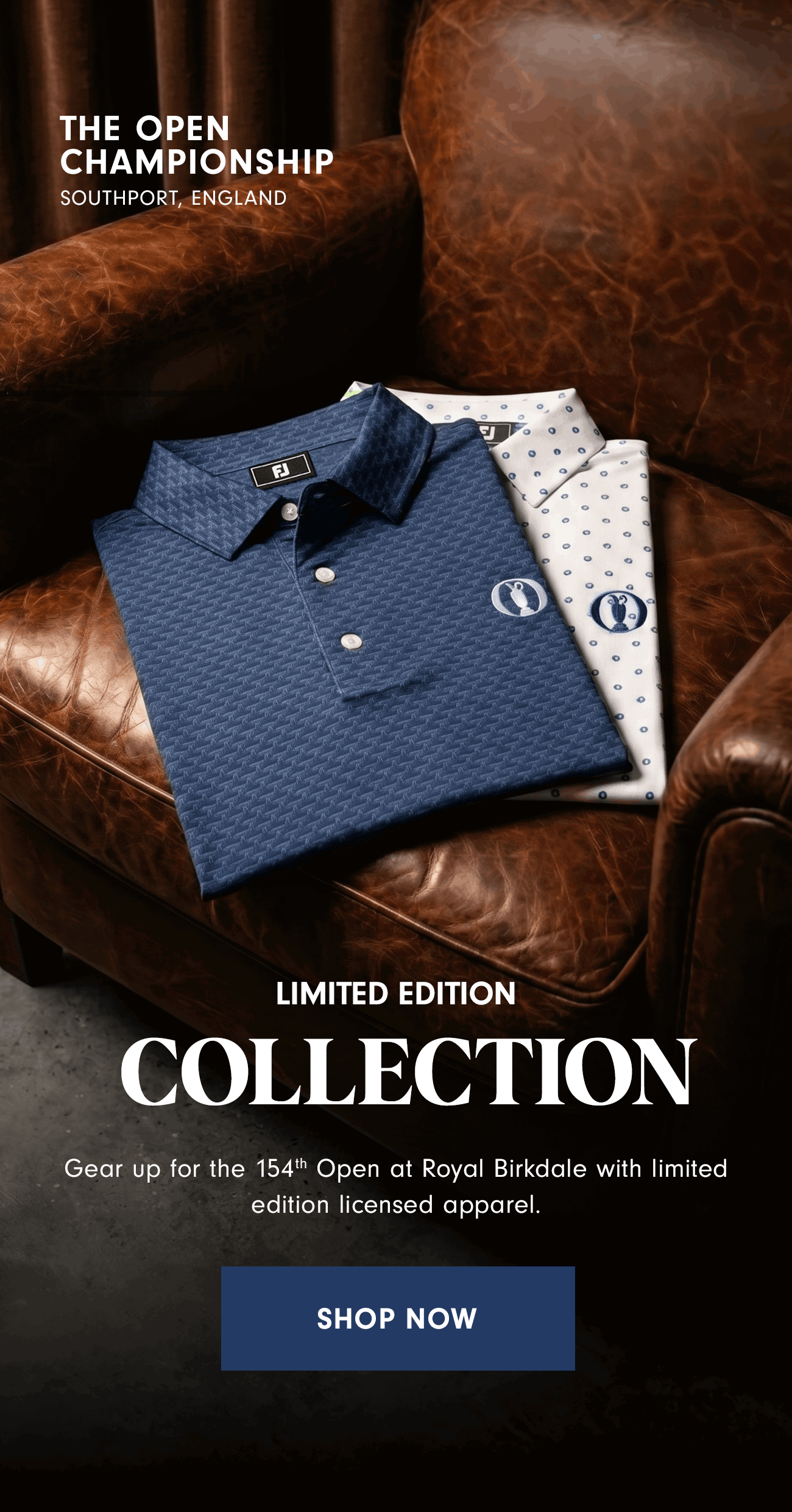 Shop The Open Limited Edition Licensed Apparel 