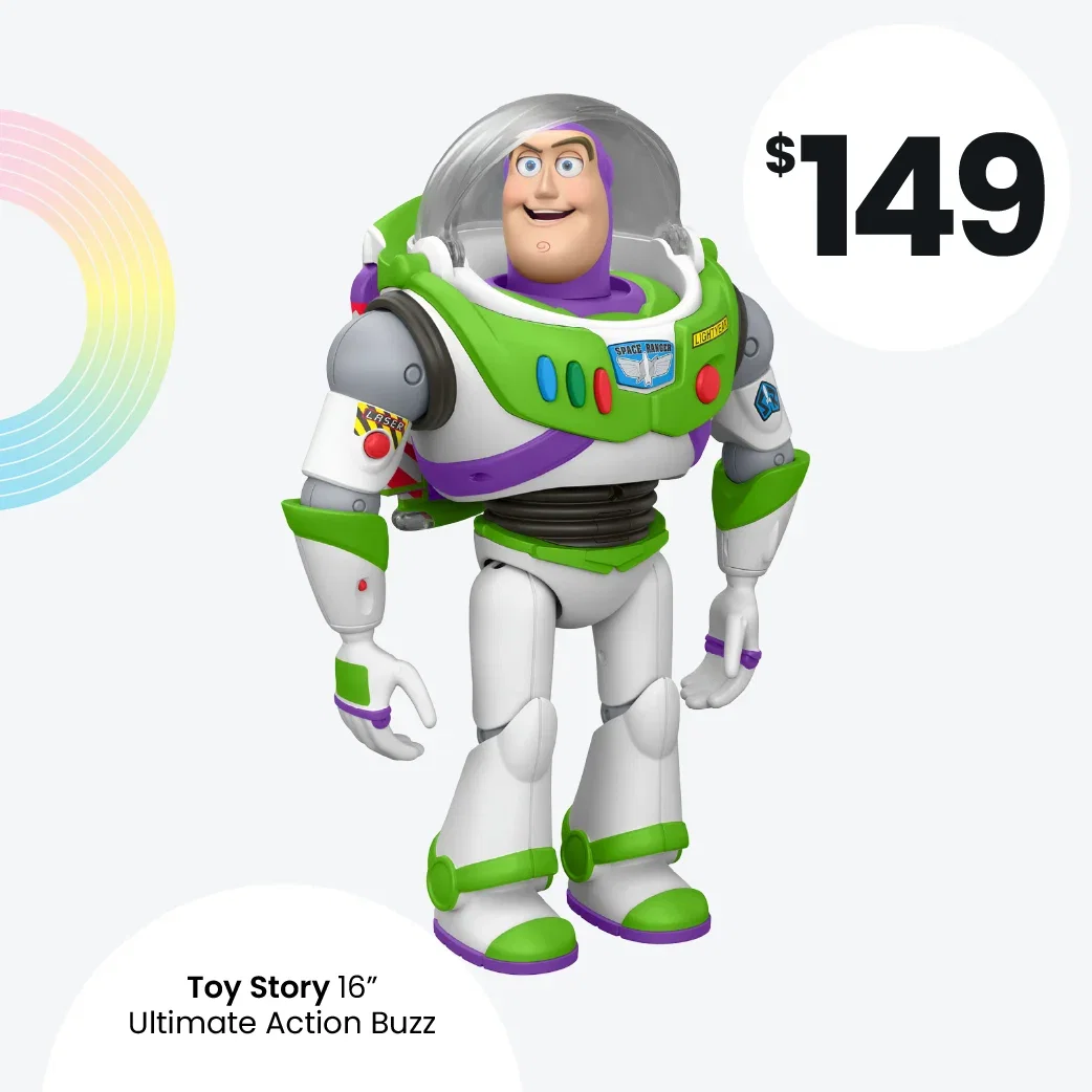 Disney Pixar Toy Story 5 Ultimate Action Buzz Lightyear Figure