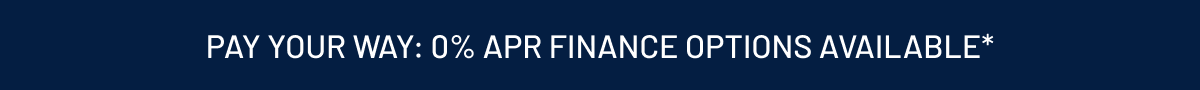 0% finance options