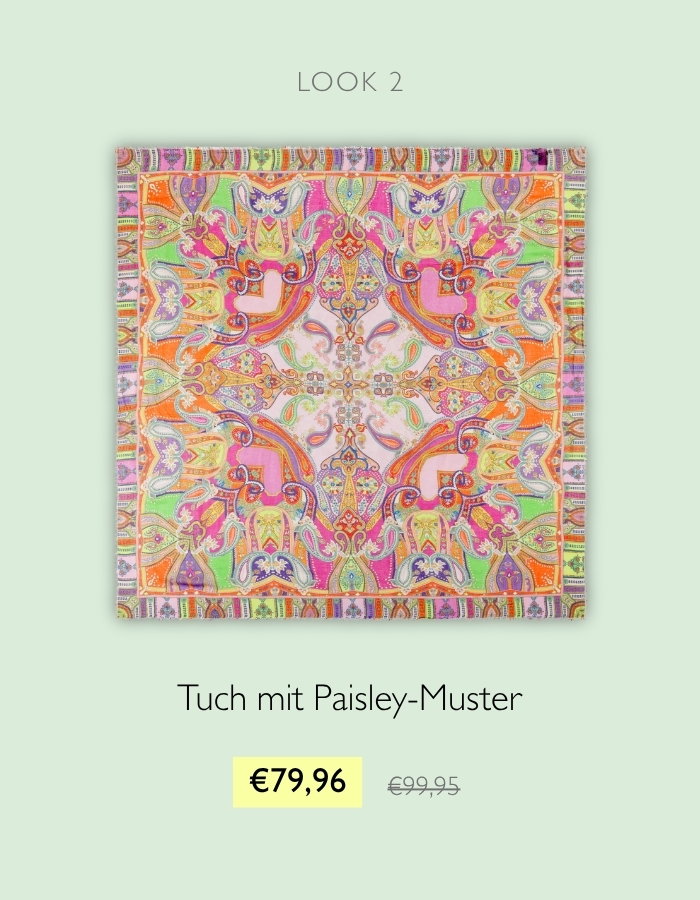 Tuch aus Modal-Seiden-Mix mit Paisley-Muster