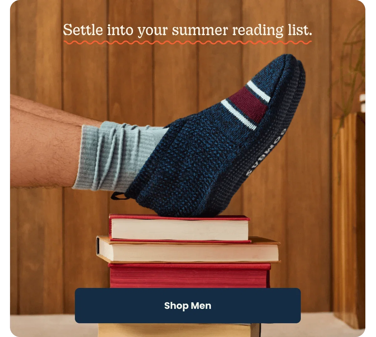 Settle into your summer reading list. Shop Men