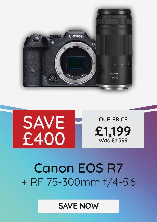 Canon EOS R7 + 75-300mm