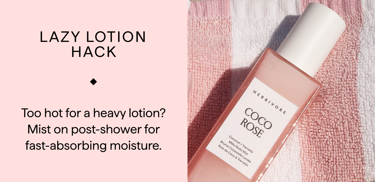 Lazy Lotion Hack