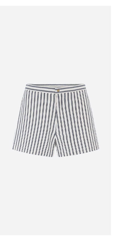 Zane Short In Blue Stripe