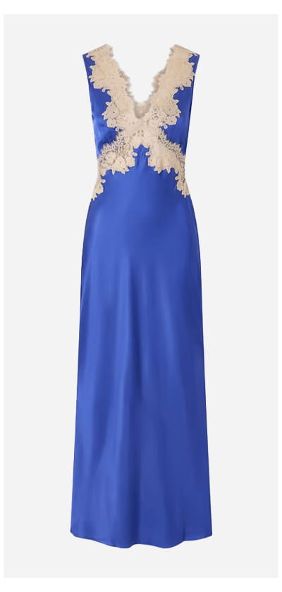 Lysandra Dress In Iris Blue