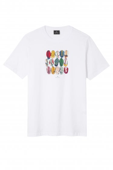 PS Casquettes Regular Fit T Shirt White