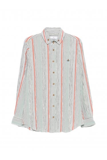 2 Button Stripe Krail Shirt Multicolour