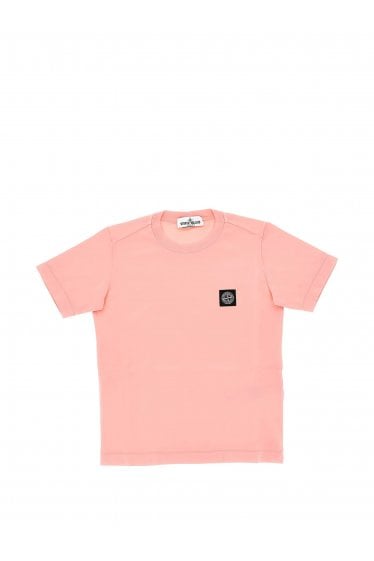 Kids Patch Logo Tee Pink