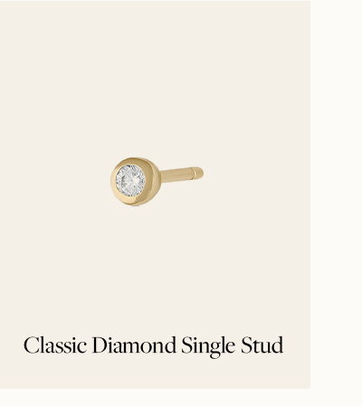 Classic Diamond Single Stud