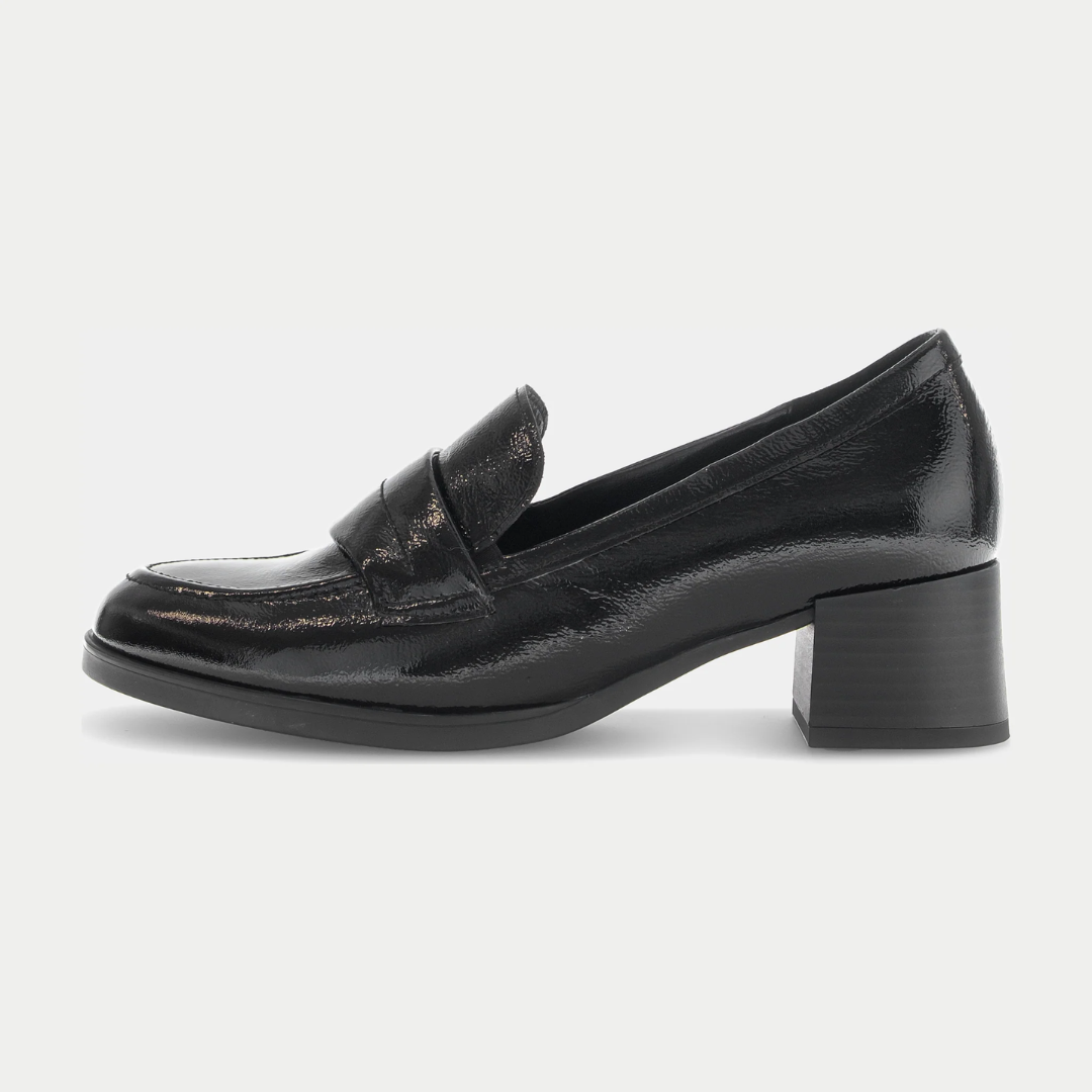 Classic Heeled Loafers