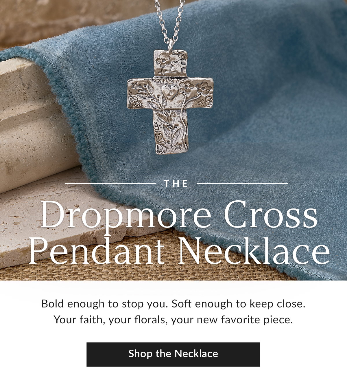 Dropmore Cross Pendant