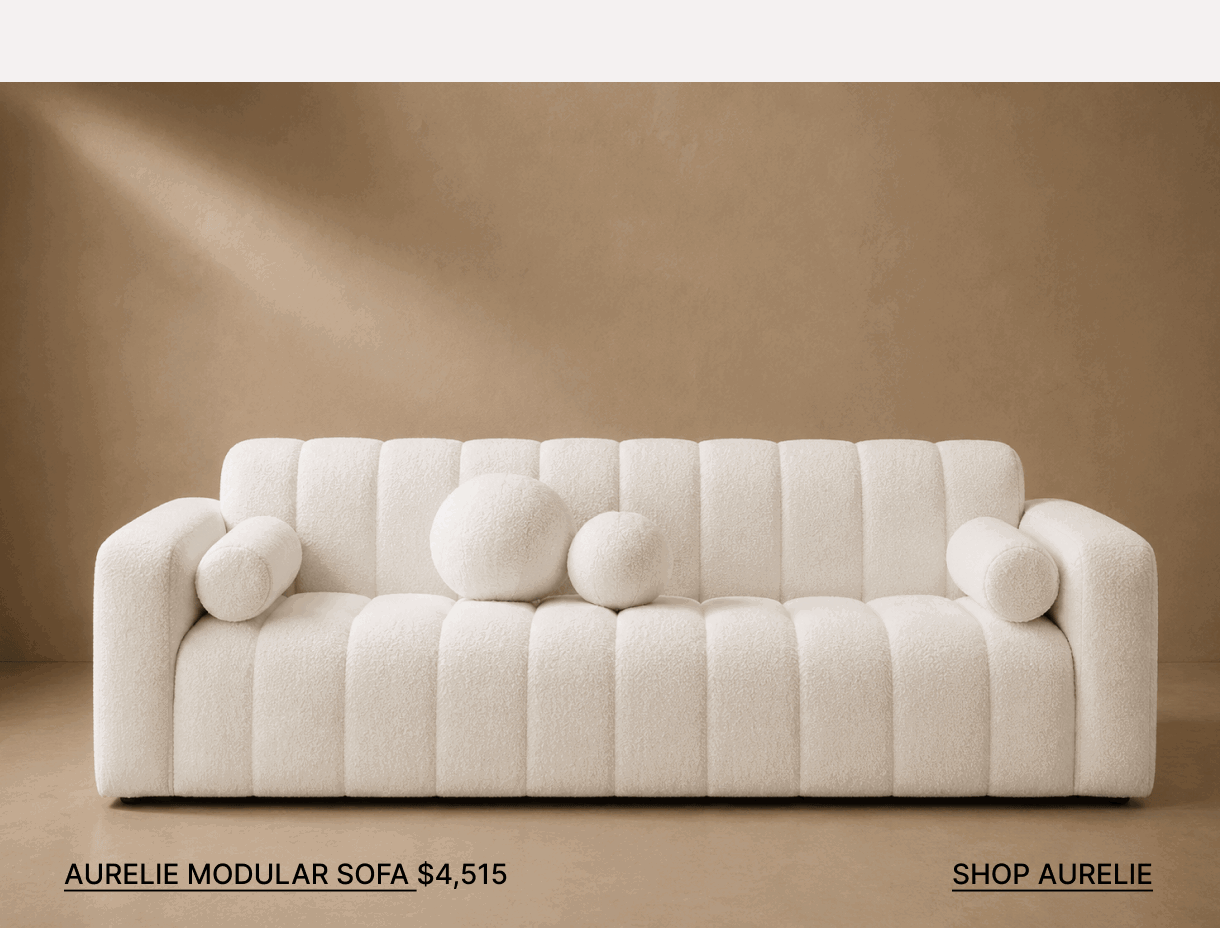 AURELIE MODULAR SOFA $4,515 – SHOP AURELIE