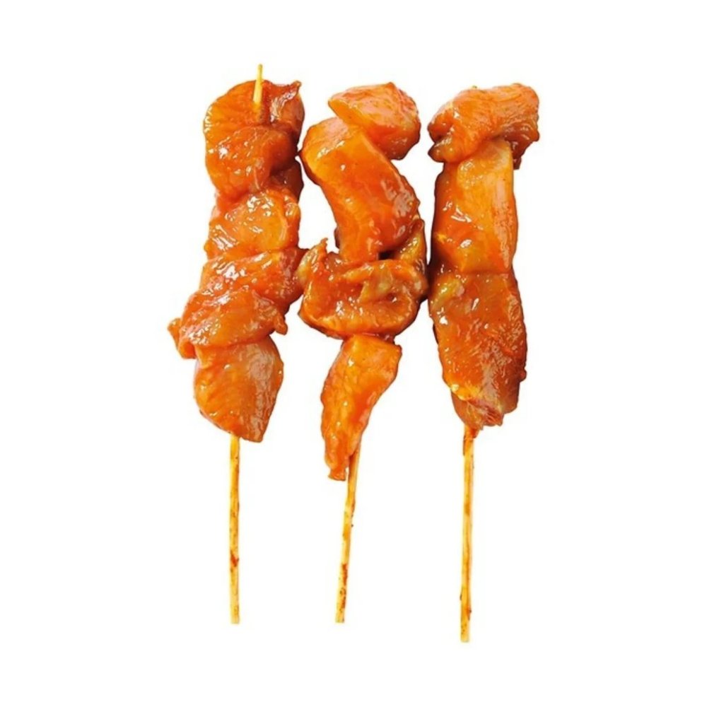 Gemarineerde kipfilethaas-spies — ca 3 kg | MegaFoodStunter