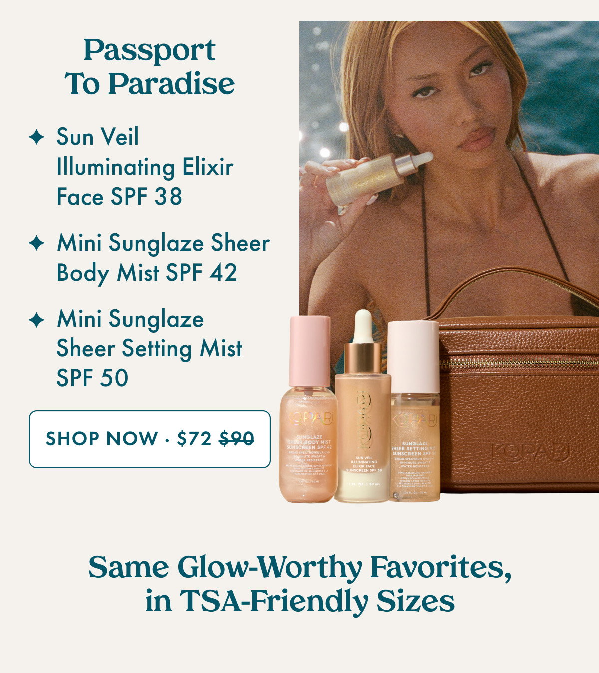Passport to Paradise Travel Set