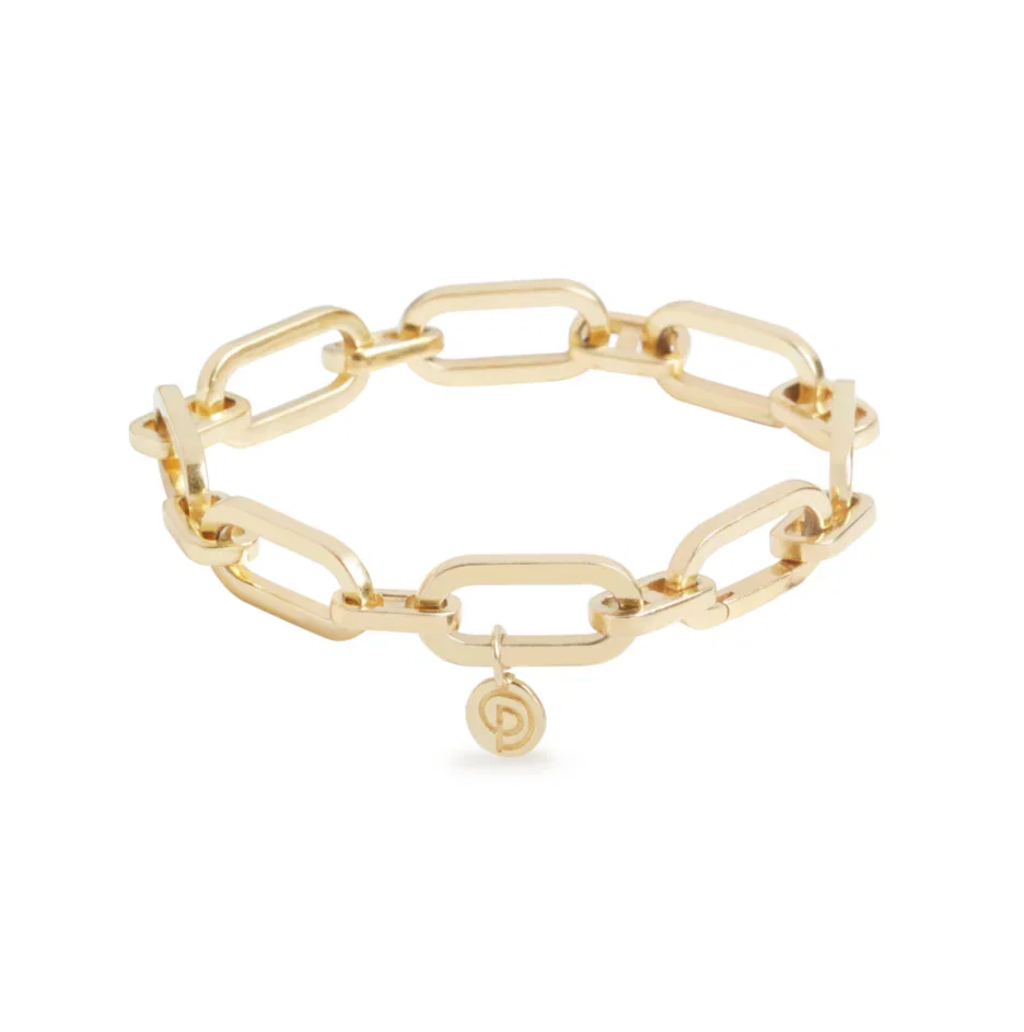 Image of Link Chain Charm Bracelet