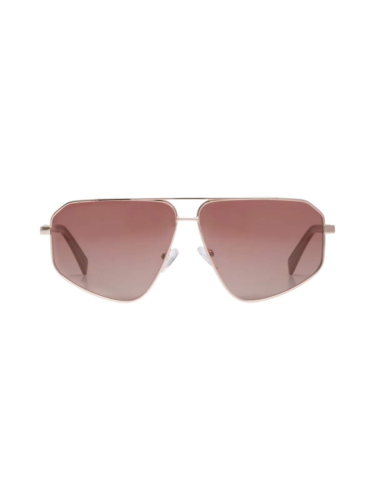 Image of NuBoheme Aviator Sunglasses in Rose Pink
