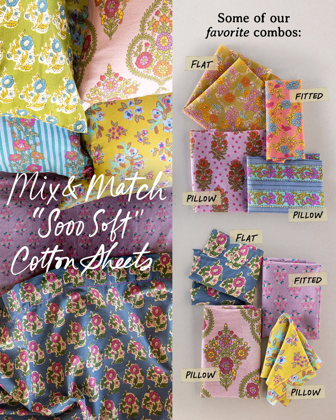 SHOP MIX & MATCH SHEETS