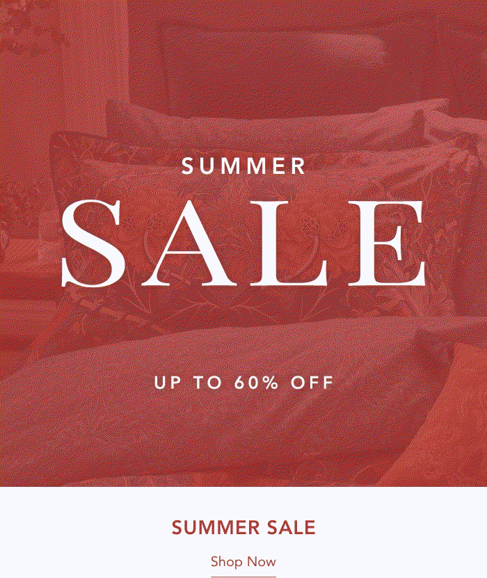 Summer Sale Up to 60% Off