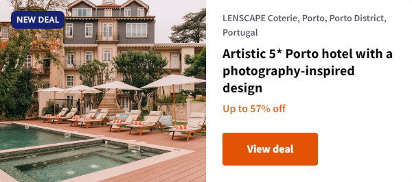 Artistic 5* Porto hotel with a photography-inspired design