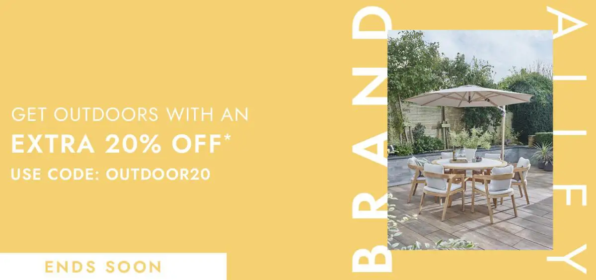 Extra 20% off ends today