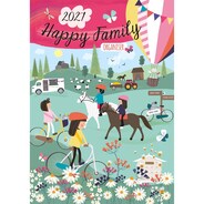 Happy Family A3 Family Organiser 2027