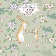 Guess How Much I Love You Month to View Family Organiser 2027