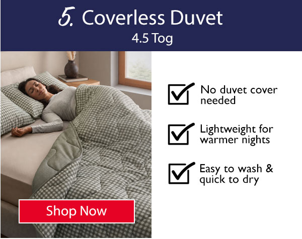 Coverless Duvets