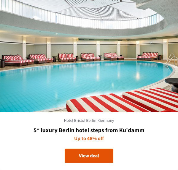 5* luxury Berlin hotel steps from Ku'damm