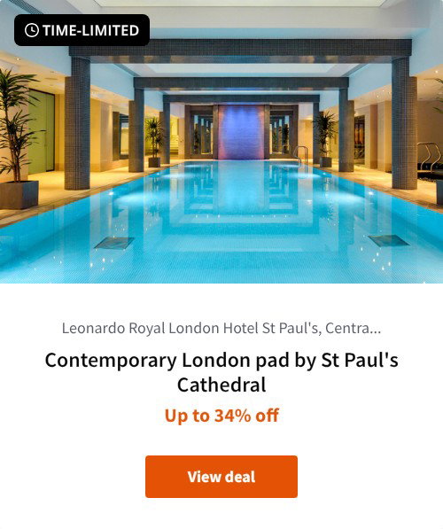 Contemporary London pad by St Paul's Cathedral
