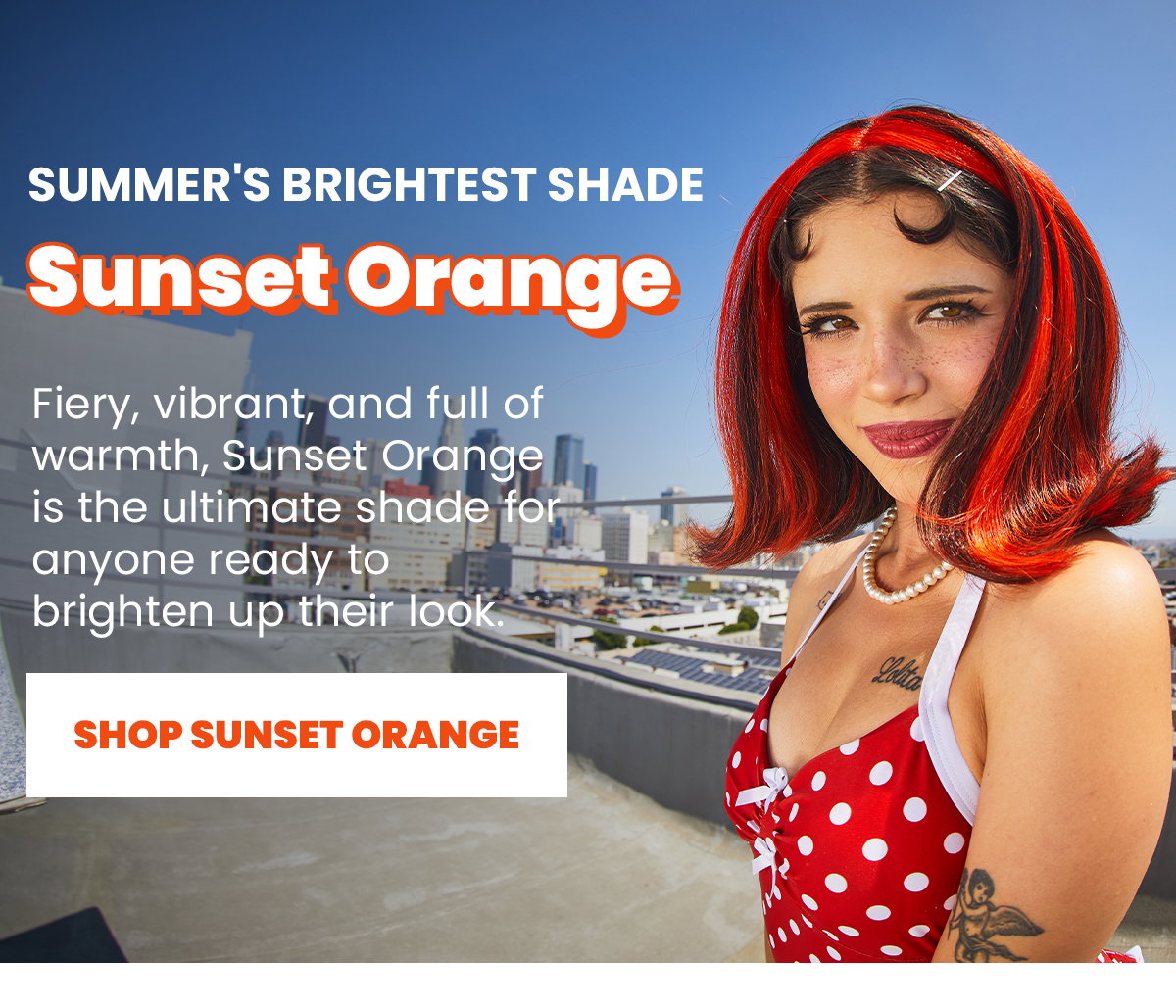 sunset orange