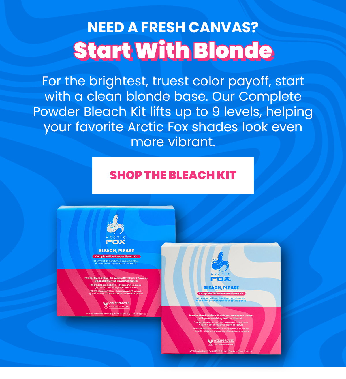 start with blonde