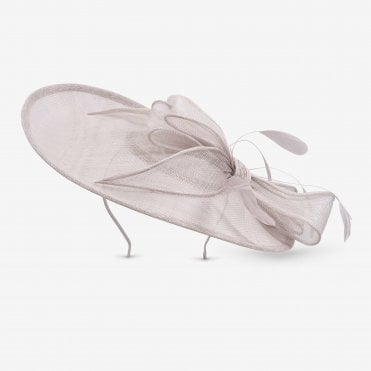 Jon Richard Mink Large Bow Hat Fascinator