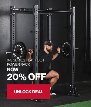 x-3 series flat foot power rack