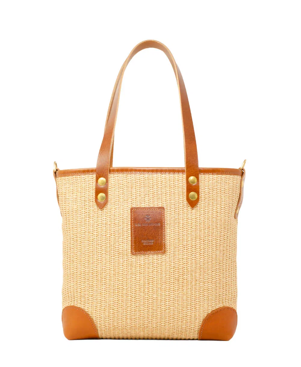 Small Tote - Raffia in Natural
