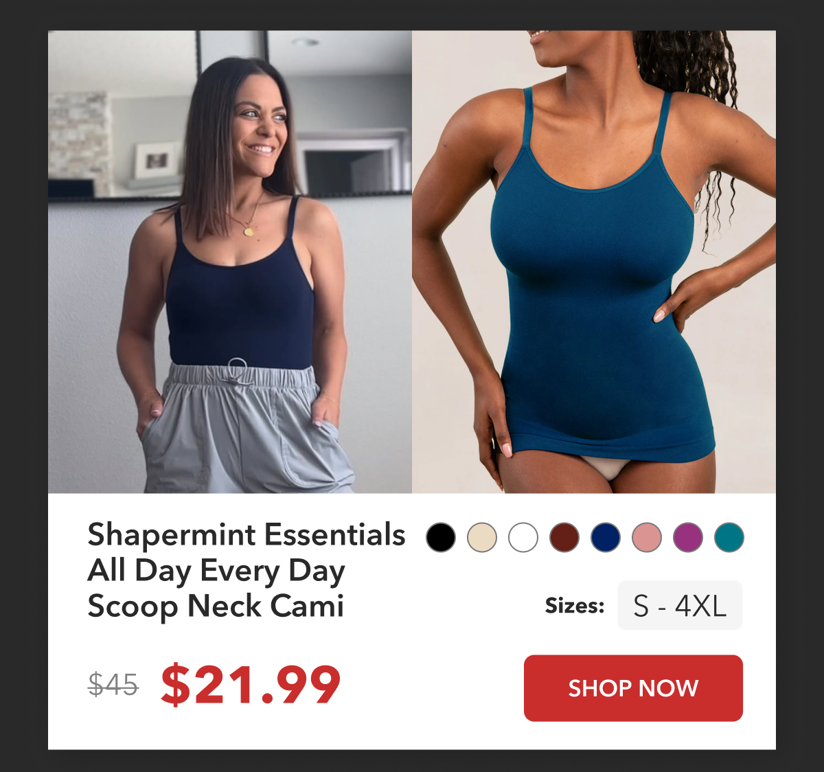 Shop Scoop Neck Cami