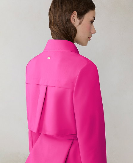 HAISLEY Safari Jacket in Stretch Cross-Hatch