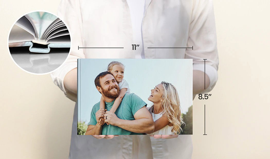 11x8.5 Hardcover Photo Book