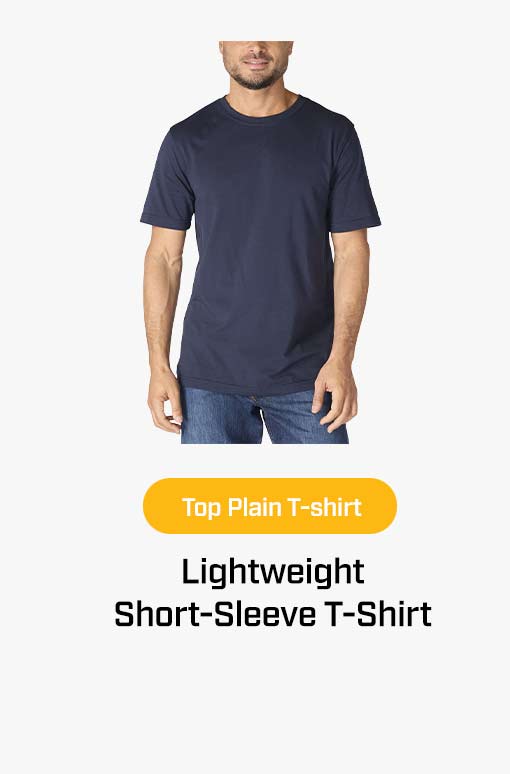A man wearing a t-shirt.