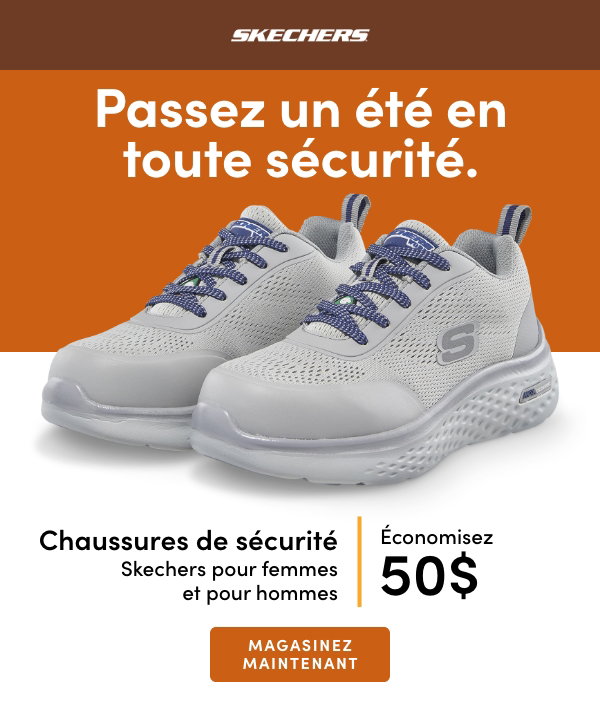 Chaussures de sécurité Skechers pour femmes et pour hommes économisez 50$