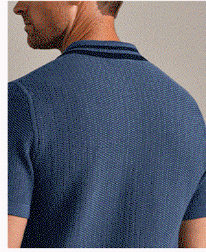 Fine Knit Sweater Polo