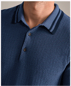Fine Knit Sweater Polo